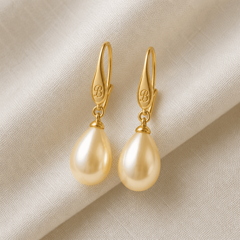 Bosiano Pearl Drop Earrings