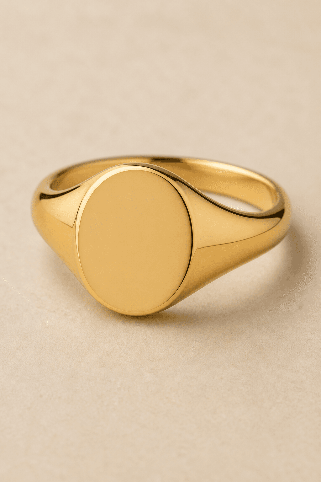 Signet Vermeil Ring